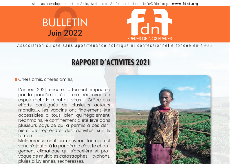 Bulletin officiel de Juin 2022 de l'association FdnF